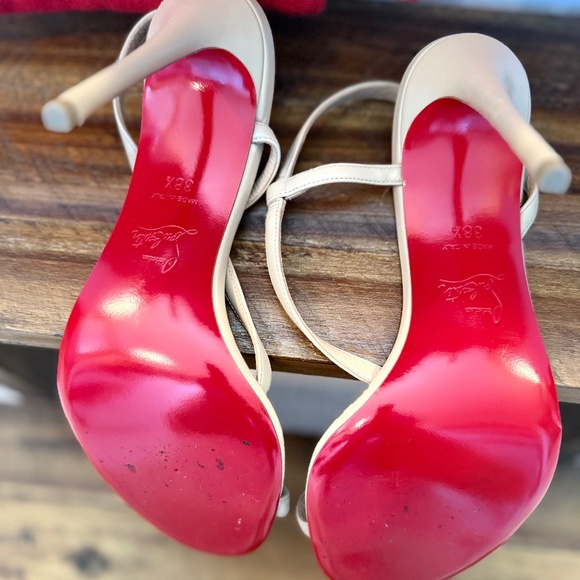 Christian Louboutin Rosalie Leather Sandals - Picture 5 of 5